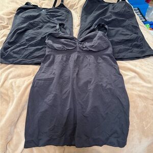 Black Nursing Camisole Set of 3 Small Medium